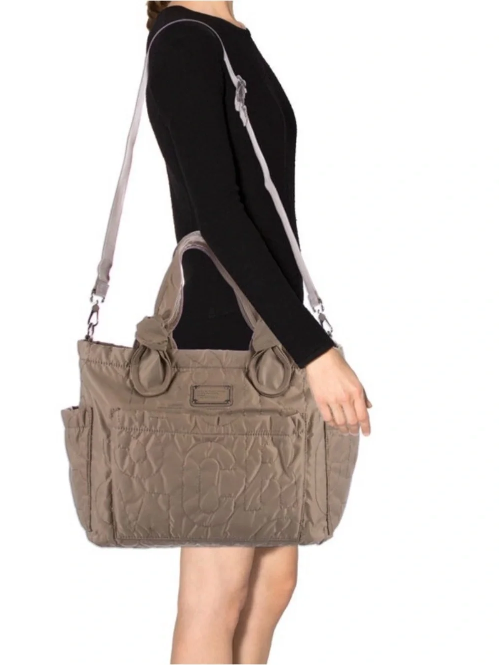 Marc by Marc Jacob’s Quilted Nylon Diaper Bag